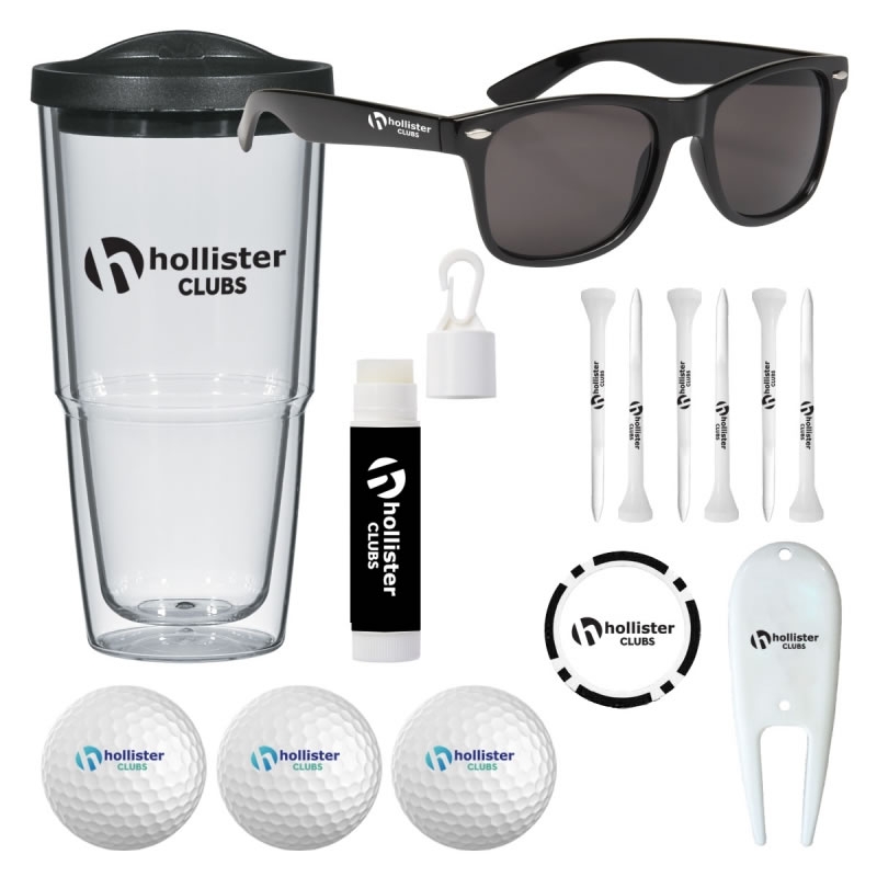 Customized Tumbler Deluxe Golf Kit Promotional Tumbler Deluxe Golf