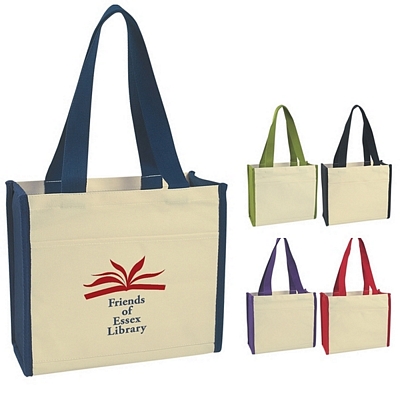 Promotional Heavy Cotton Canvas Natural Tote Bag | Customized Heavy ...