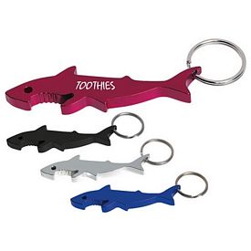 Promotional Bottle Openers: Promotional Shark Bottle Opener Key Ring