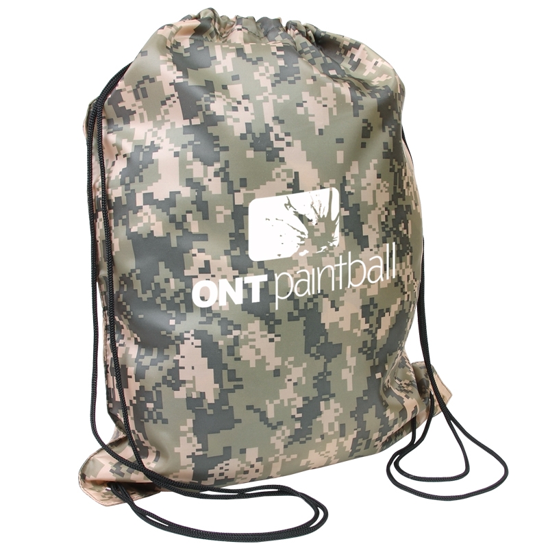 military drawstring backpack