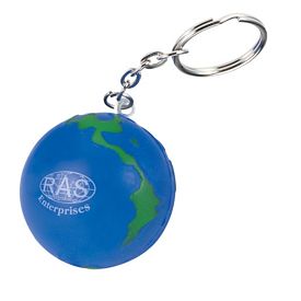 Promotional Globe Key Chain