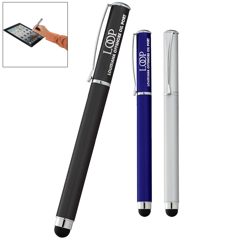 Promotional Metropolitan Dual Ballpoint Pen Stylus Customized