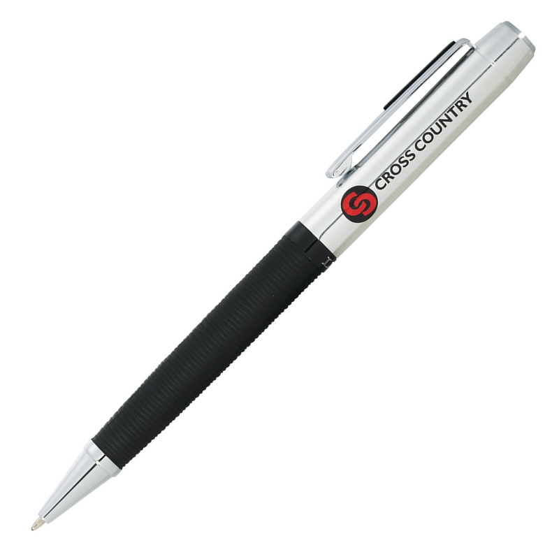 Customized Luxe Rubber Grip Ballpoint Pen Pen Promotional Luxe Rubber