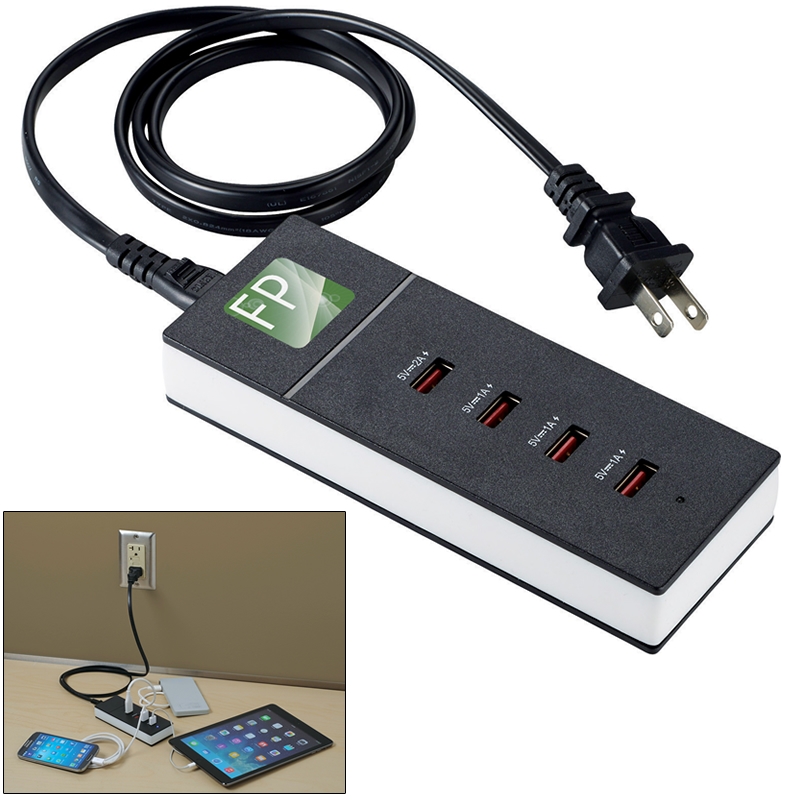 Promotional Powertech USB AC Hub Customized Powertech USB AC Hub