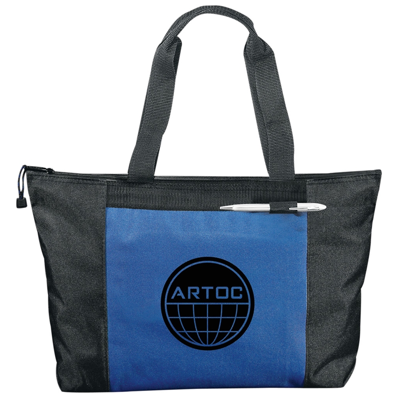 Customized Excel Sport Zippered Meeting Tote Bag | Promotional Excel ...