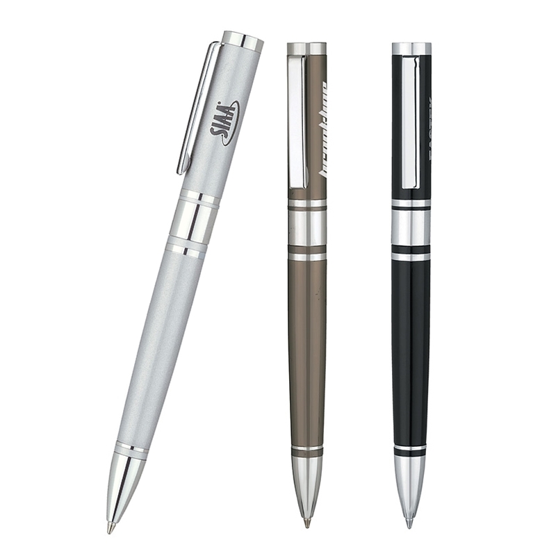 Promotional Basics Mirada Metal Twist Pen | Customized Basics Mirada ...