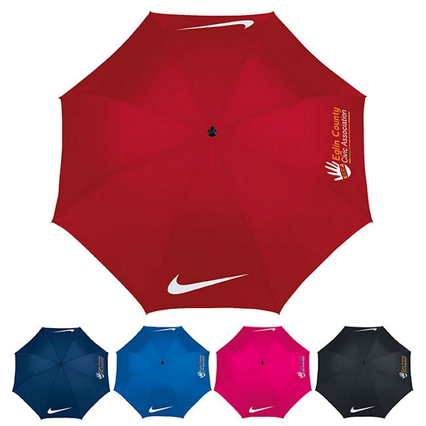Promotional Nike 62" Windproof Golf Umbrella Customized Nike 62
