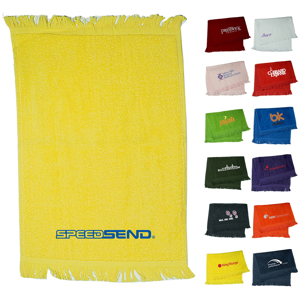 Customized Velour Cotton Sport Towel | Promotional Velour Cotton Sport ...