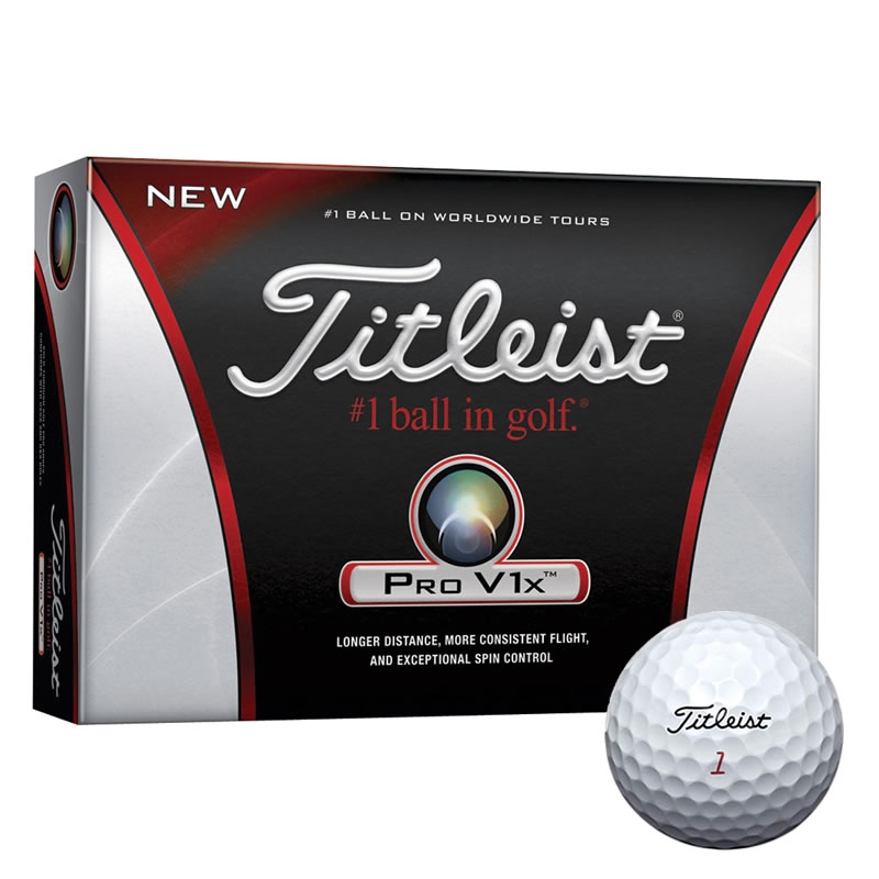 Promotional Titleist Pro V1x Golf Balls 12-Pack | Customized Titleist ...