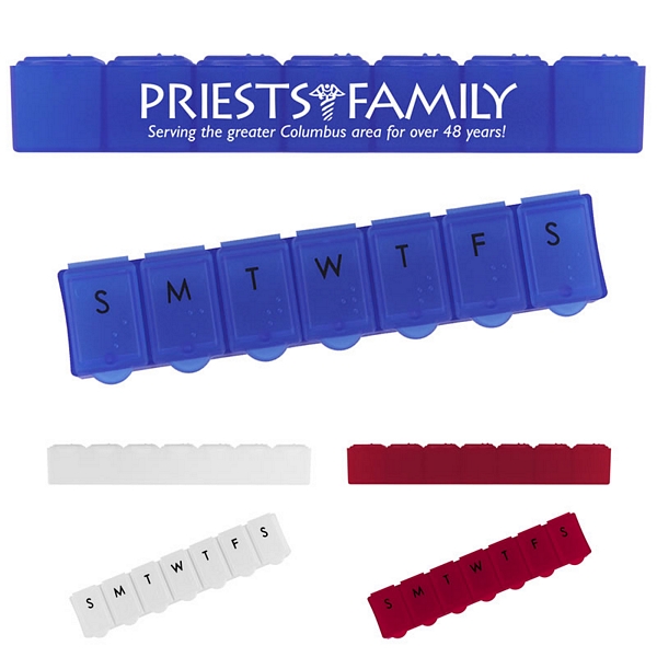 Promotional 7 Day Pill Box Customized 7 Day Pill Box Promotional Pill Cases