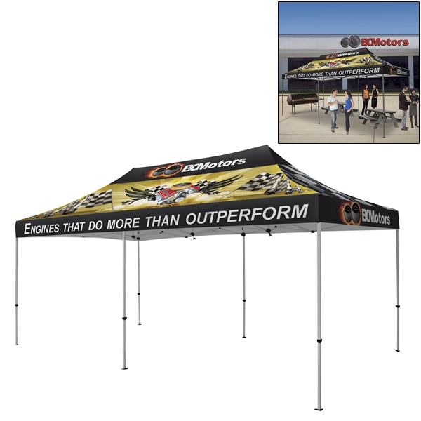 Customized Deluxe 10 x 20 Ft Showstopper Tent (Full Color Sublimation ...