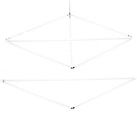 12 Ft Round Eurofit Fabric Hanging Banner Hardware Only