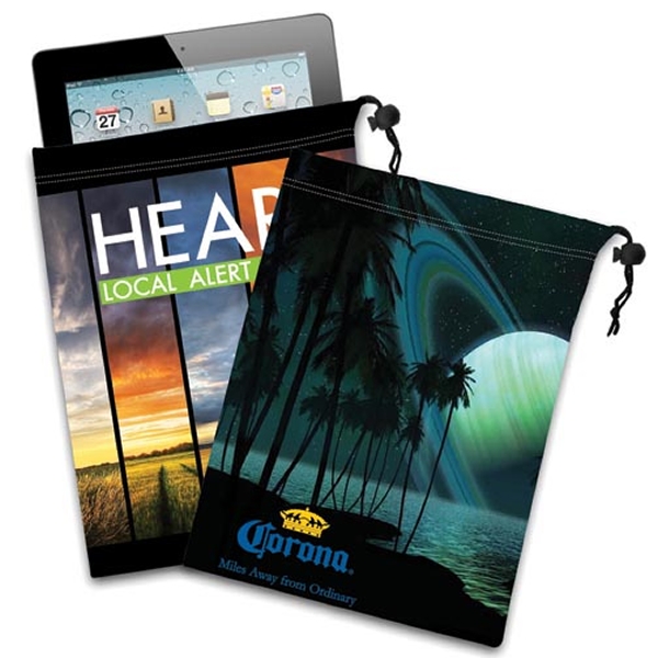 Promotional Ipad Mini Tablet Microfiber Cloth Pouch Customized Ipad Mini Tablet Microfiber